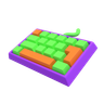 keyboard 3d logo