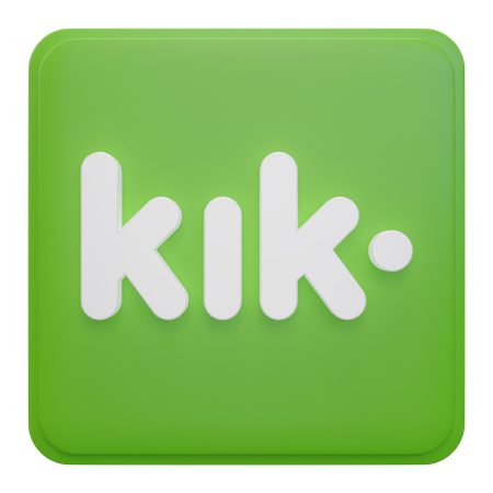 Kik 3D Icon