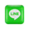 3d line logo emoji 3d