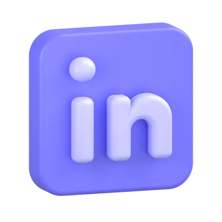 Linkedin-2 3D Icon