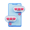 design assets of love chat