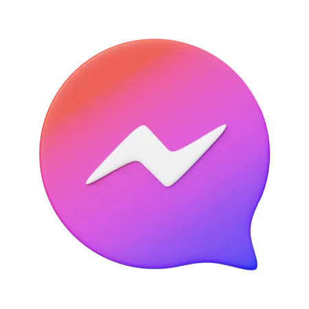 Messenger 3D Illustration