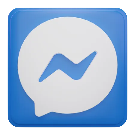 Messenger 3D Icon