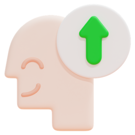 Mind Growth 3D Icon