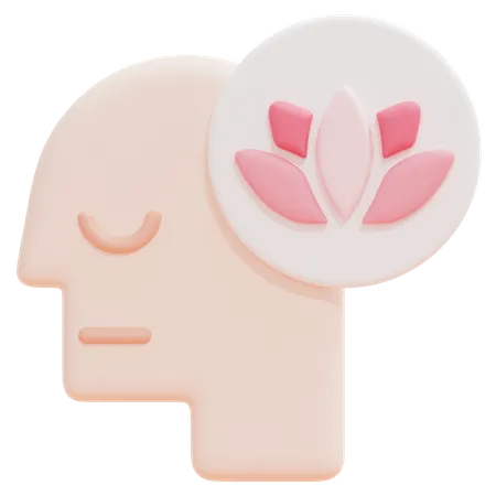 Mind Wellness 3D Icon