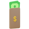 money envelope 3d logo