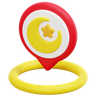 mosque pin symbol
