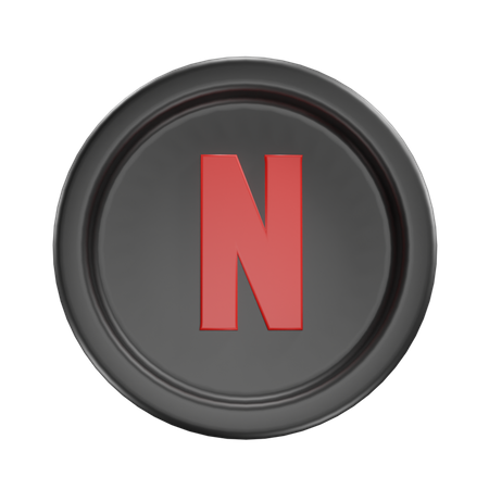 Netflix 3D Icon