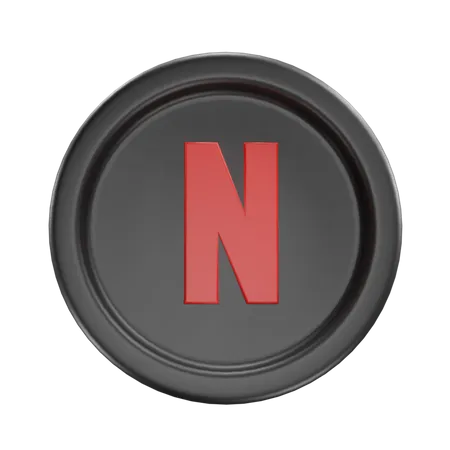 Netflix 3D Icon