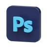 photoshop 3d logo