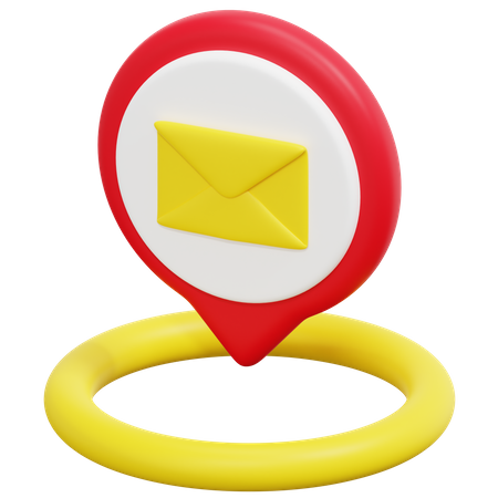 Post Office Location 3D Icon