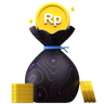 rupiah 3d logo