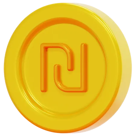 Shekel 3D Icon