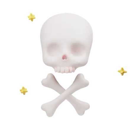 Skull 3D Icon