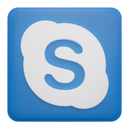 Skype 3D Icon