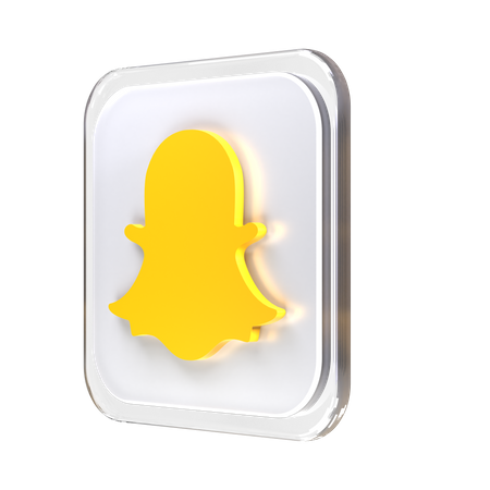 Snapchat 3D Illustration