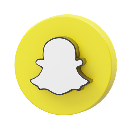 Snapchat 3D Illustration