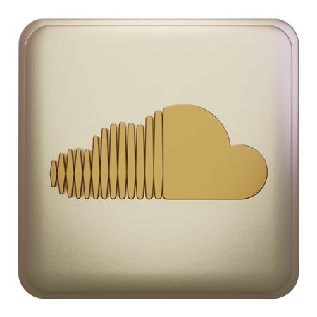 Soundcloud 3D Icon