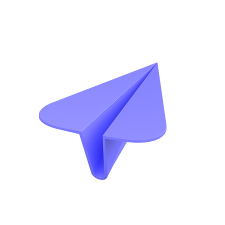 Telegram-1 3D Icon