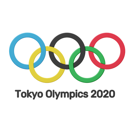Tokyo Olympics 2020 3D Illustration