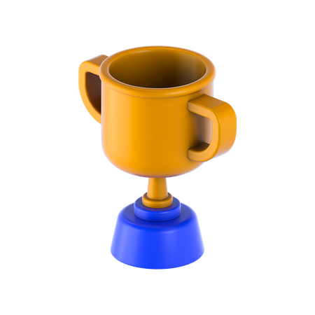 Trophy 3D Illustration