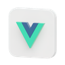 3d vue emoji