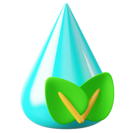 Water ecology 3D Icon