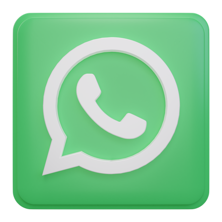 Whatsapp 3D Icon
