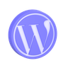 wordpress 3d logo