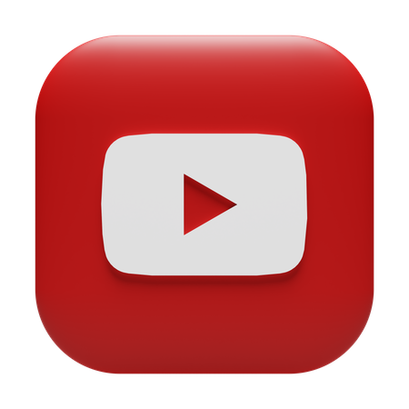 Youtube Logo 3D Illustrations Designs, Images, Vectors, HD Graphics