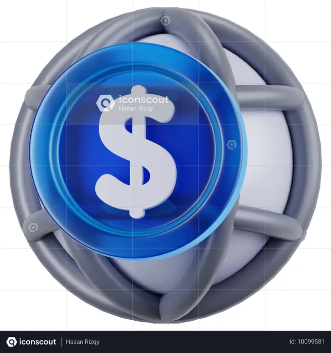 세계 통화  3D Icon