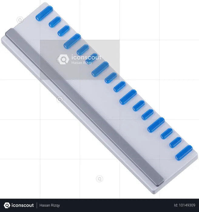 ルーラー  3D Icon