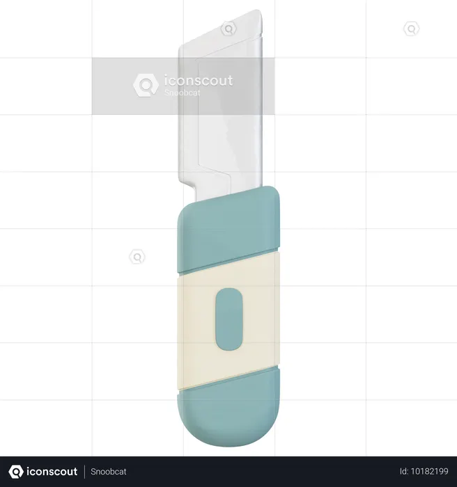 메스  3D Icon