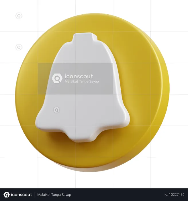 通知  3D Icon