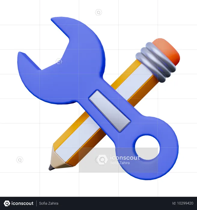 작업 설정  3D Icon