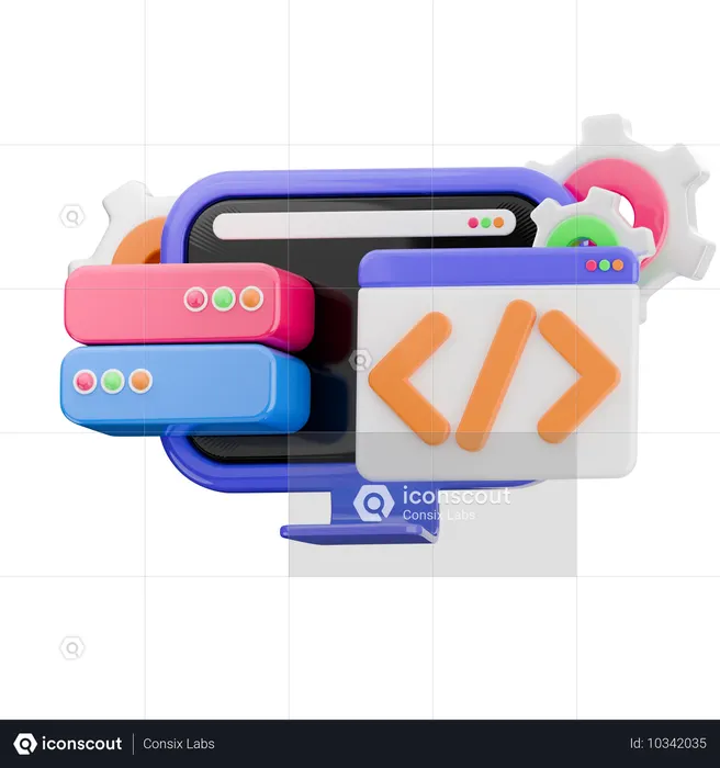 アプリケーション開発  3D Icon