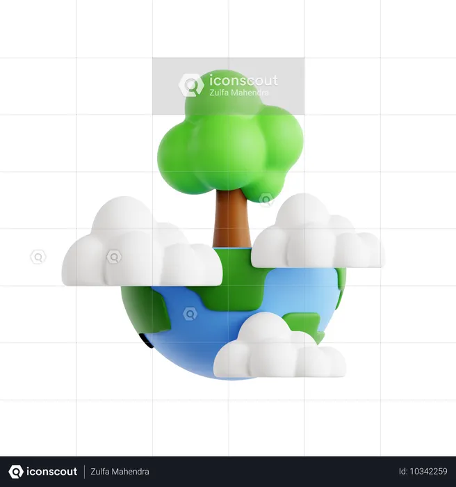 生物多様性  3D Icon