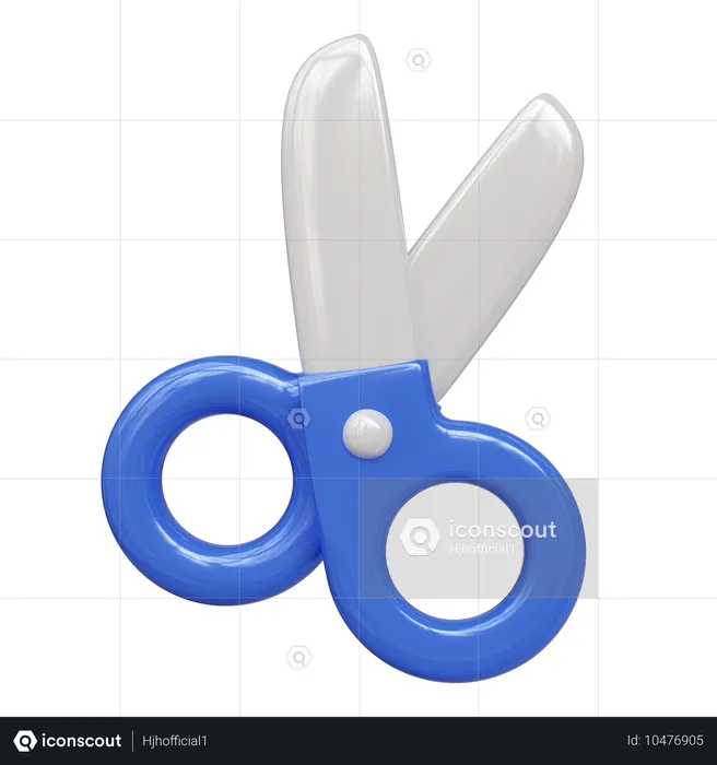 가위 도구  3D Icon