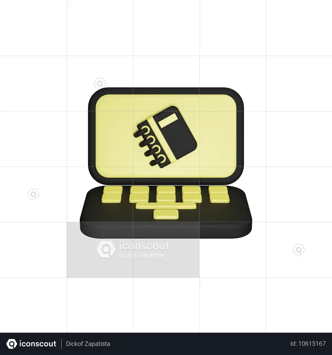 도서관 장치  3D Icon