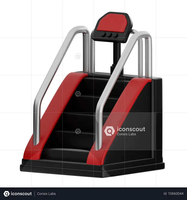 스텝밀  3D Icon