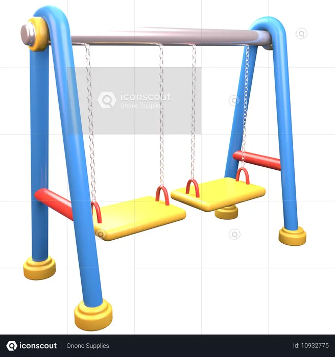 그네  3D Icon