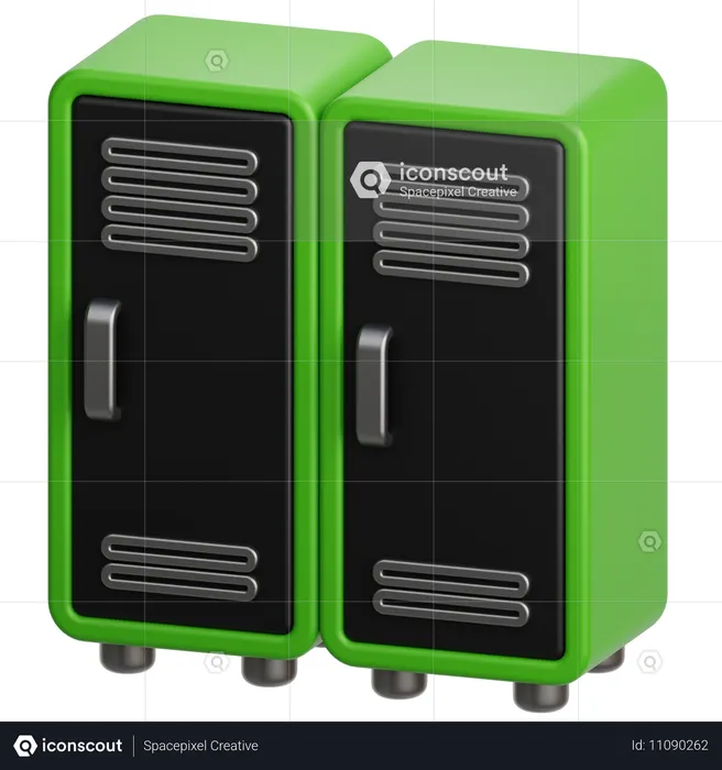 ロッカールーム  3D Icon