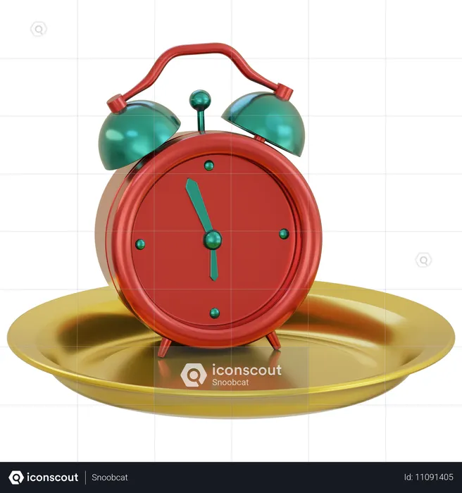 断食のシンボル  3Dアイコン