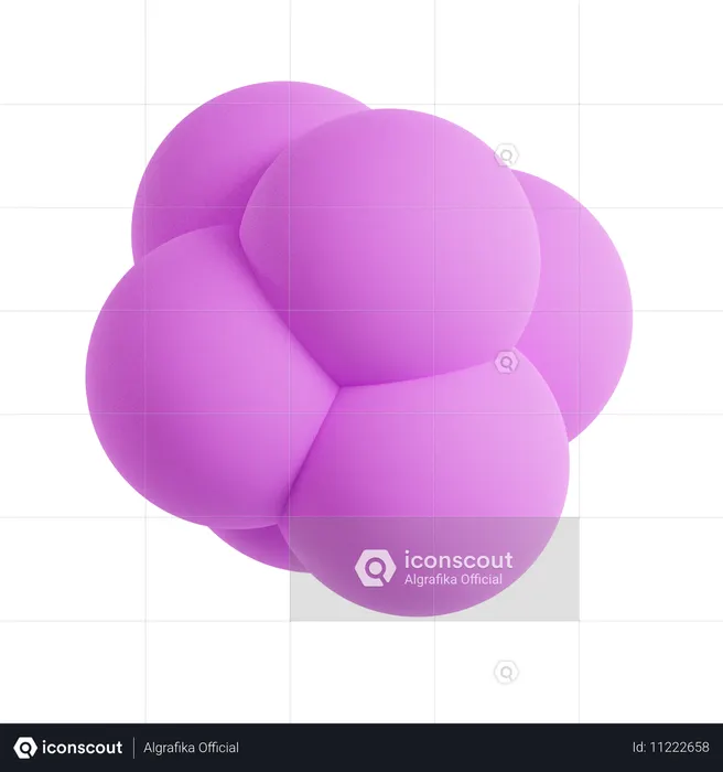 抽象的なボール  3D Icon