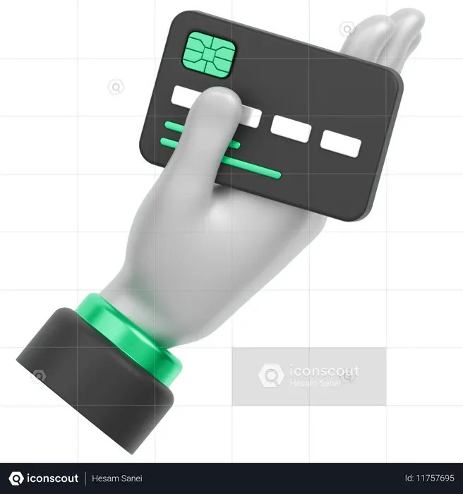 クレジットカード  3D Icon
