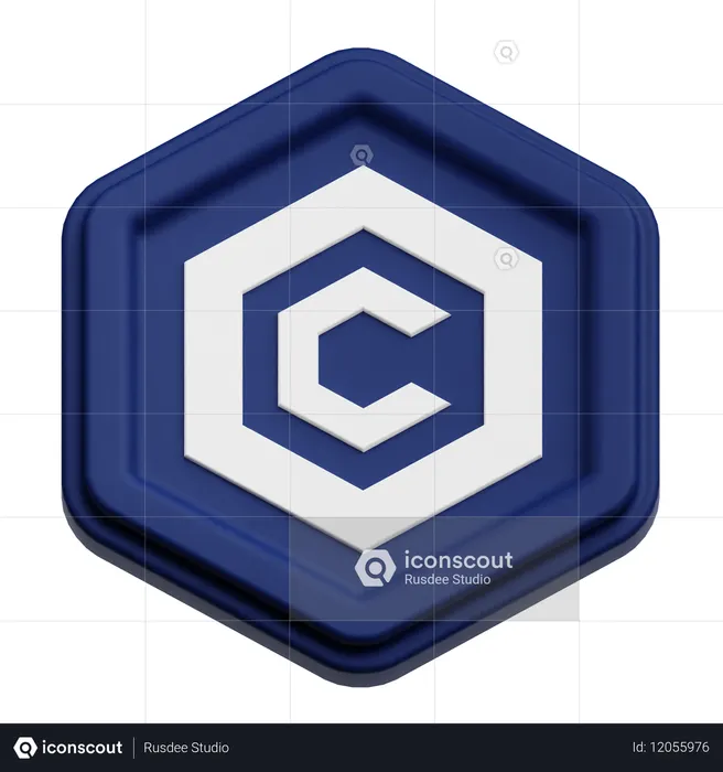 크로노스 토큰  3D Icon