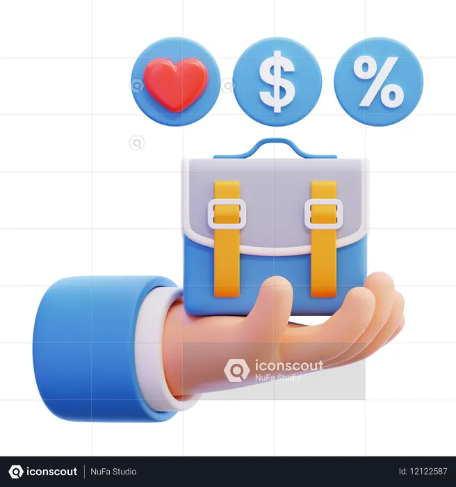 利点  3D Icon