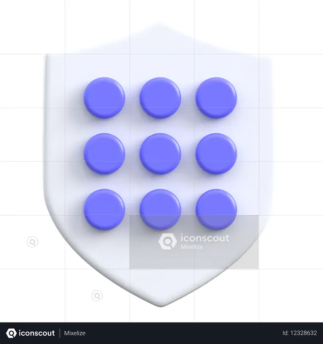 グリッド  3D Icon