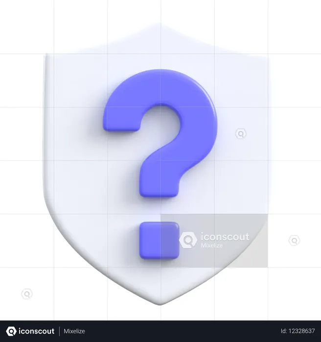 ヘルプ  3D Icon