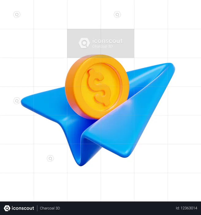 빠른 송금  3D Icon